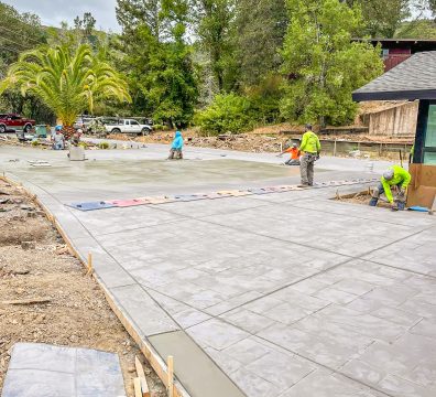 Grey Stamped Driveway